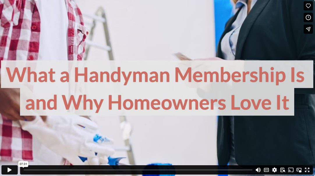 What a Handyman Membership Is and Why Homeowners Love It